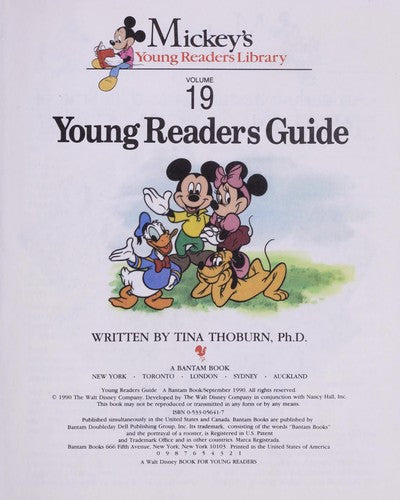 Young Reader's Guide (Mickey's Young Readers Library, Volume 19)
