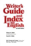 Writer's Guide and Index to English