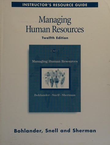 Managing Human Resources