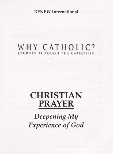 The Profession of Faith: What We Believe (Why Catholic? : Journey Through the Catechism)
