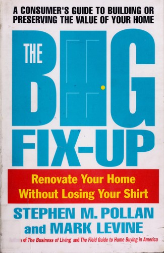 The Big Fix-Up: How To Renovate Your Home Without Losing Your Shirt: how to renovate your home without losing your shirt