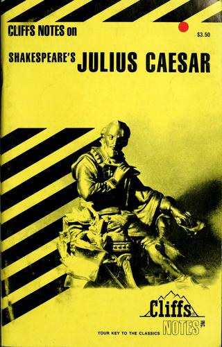 Cliffs Notes On Shakespeare's Julius Caesar