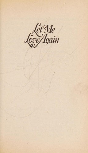 Let Me Love Again