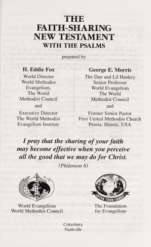 The Faith-Sharing New Testament With The Psalms: New Testament with Psalms