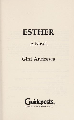 Esther: A Novel