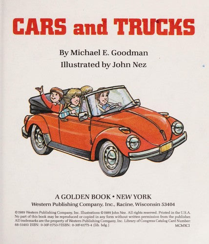 Cars And Trucks (Look-Look)