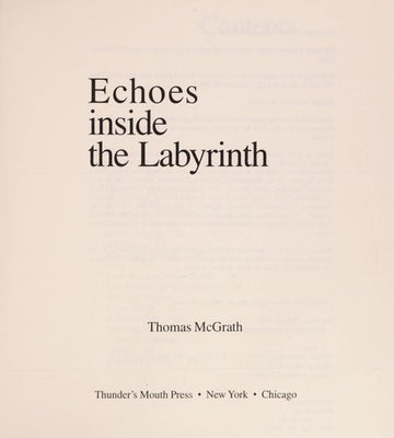 Echoes Inside The Labyrinth