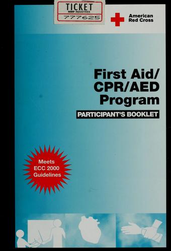 First Aid Cpr Aed Program: Participants Booklet