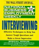 The National Business Employment Weekly: Interviewing (National Business Employment Weekly Premier Guides)