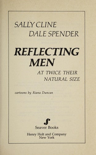 Reflecting Men At Twice Their Natural Size