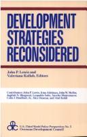 Development Strategies Reconsidered