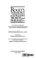 Roget's Thesaurus of English Words and Phrases: Classic American Edition : Over 28,000 Entries