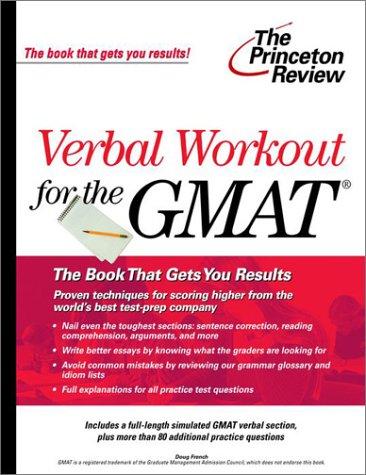 GMAT Verbal Workout (The Princeton Review)