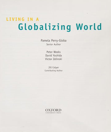 Living In A Globalizing World