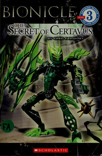 Bionicle Reader #2: The Secret Of Certavus