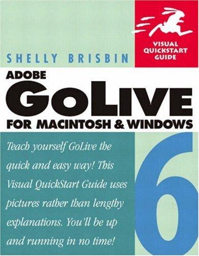 Adobe Golive 6 For Macintosh And Windows