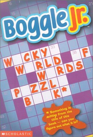 Boggle Jr. Wacky World Of Words Puzzle Book