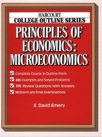 Principles Of Economics: Microeconomics (Books For Professionals)
