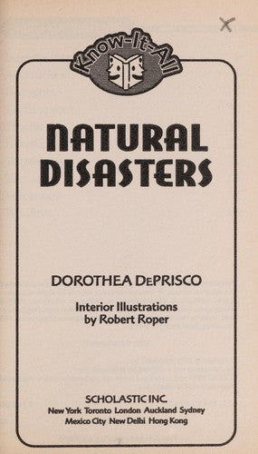 Natural Disasters (Know-It-All)