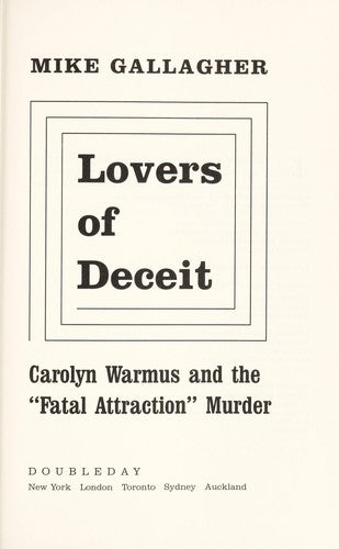 Lovers of Deceit