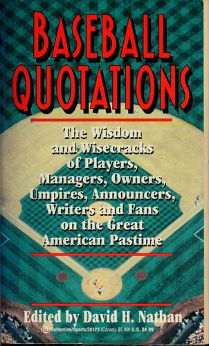 Baseball Quotations