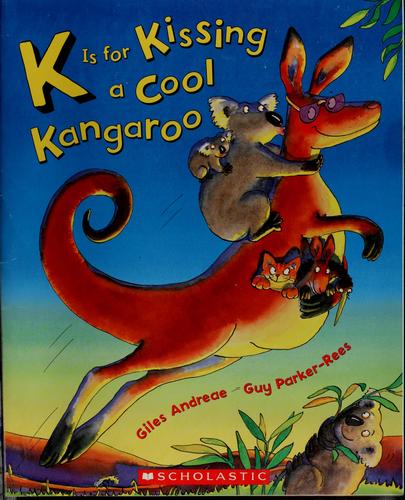 K Is For Kissing A Cool Kangaroo