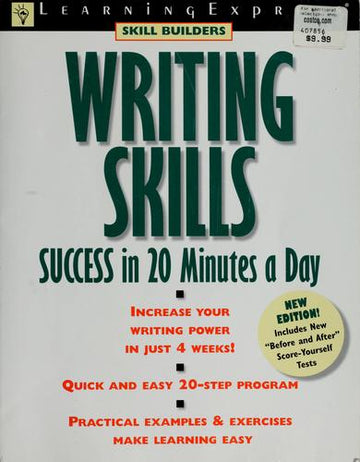 Writing Skills Success In 20 Minutes A Day (Learning Express Skill Builders) (Second Edition)