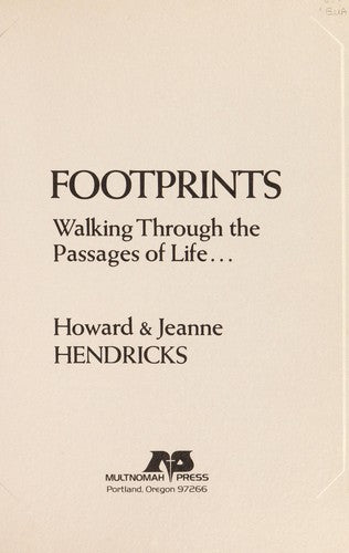 Footprints: Walking Through The Passages Of Life