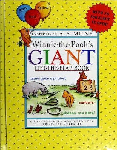 Winnie-The-Pooh's Giant Lift-The-Flap Book