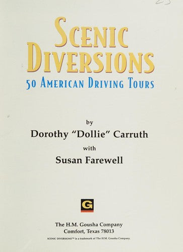 Scenic Diversions: 50 American Driving Tours