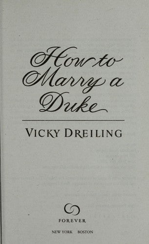 How To Marry A Duke
