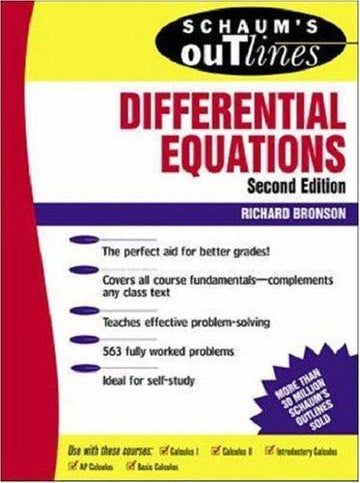 Schaum's Outline Of Differential Equations