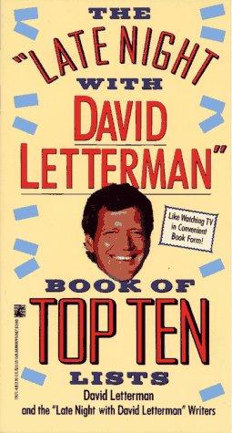 The Late Night With David Letterman Book Of Top Ten Lists