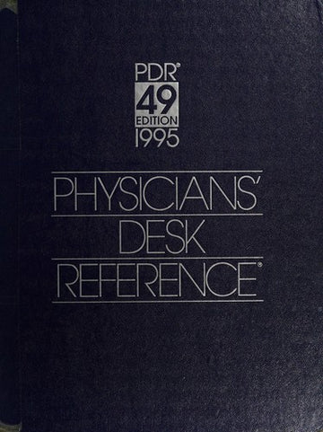 1995 Physicians' Desk Reference/Library Hospital Edition