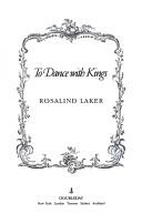 To Dance With Kings: A Novel Of Versailles
