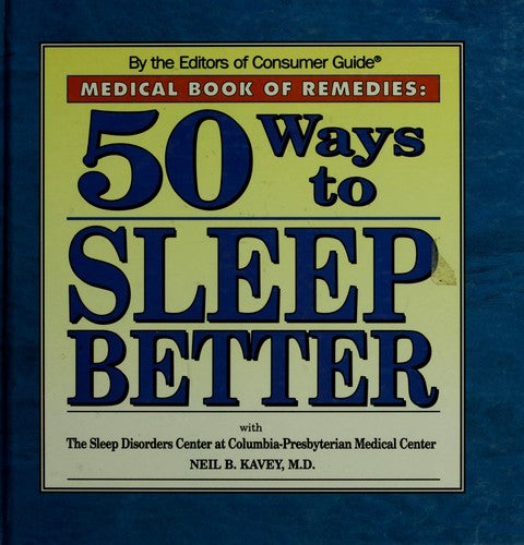 50 Ways To Sleep Better
