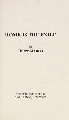 Home Is the Exile