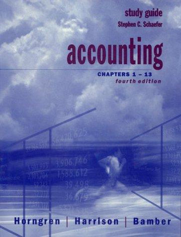 Accounting: Chapters 1-13