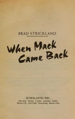 When Mack Came Back