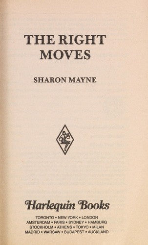Right Moves (Harlequin Temptation, No 419)