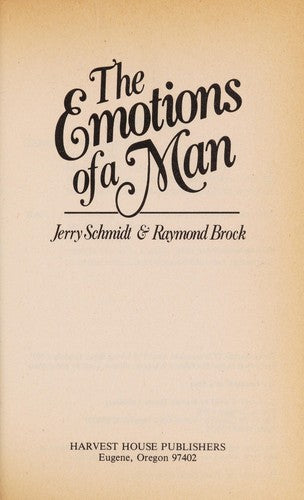 The Emotions of a Man