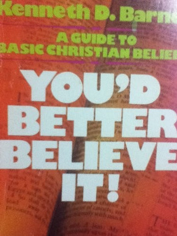 You'd Better Believe It