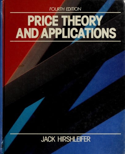 Price Theory And Applications