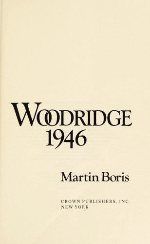 Woodridge, 1946