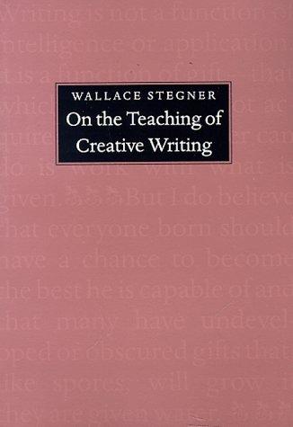 On The Teaching Of Creative Writing: Responses To A Series Of Questions