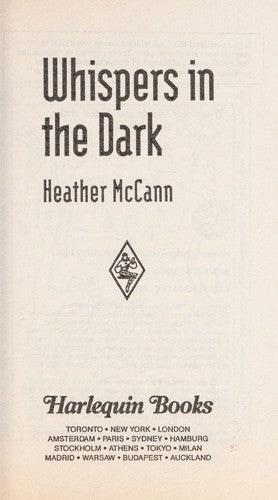 Whispers In The Dark (Harlequin Intrigue, No 236)