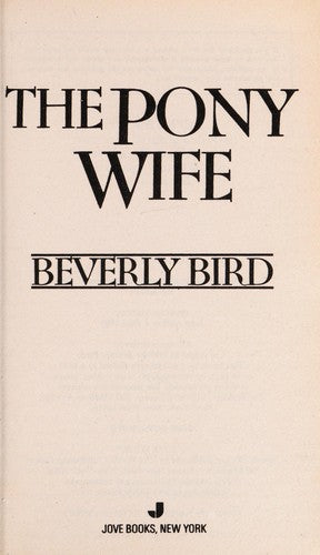 The Pony Wife