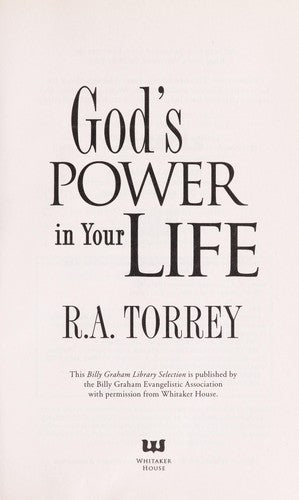 God's Power In Your Life