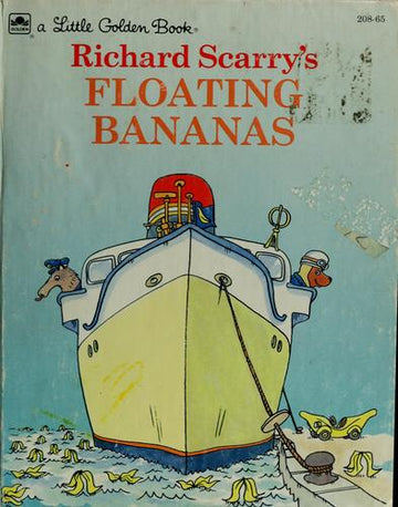 Richard Scarry's Floating Bananas (Little Golden Book) (Little Golden Book)