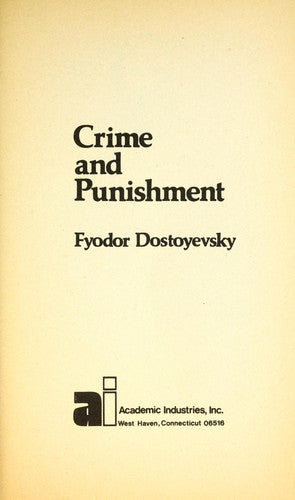 Crime And Punishment